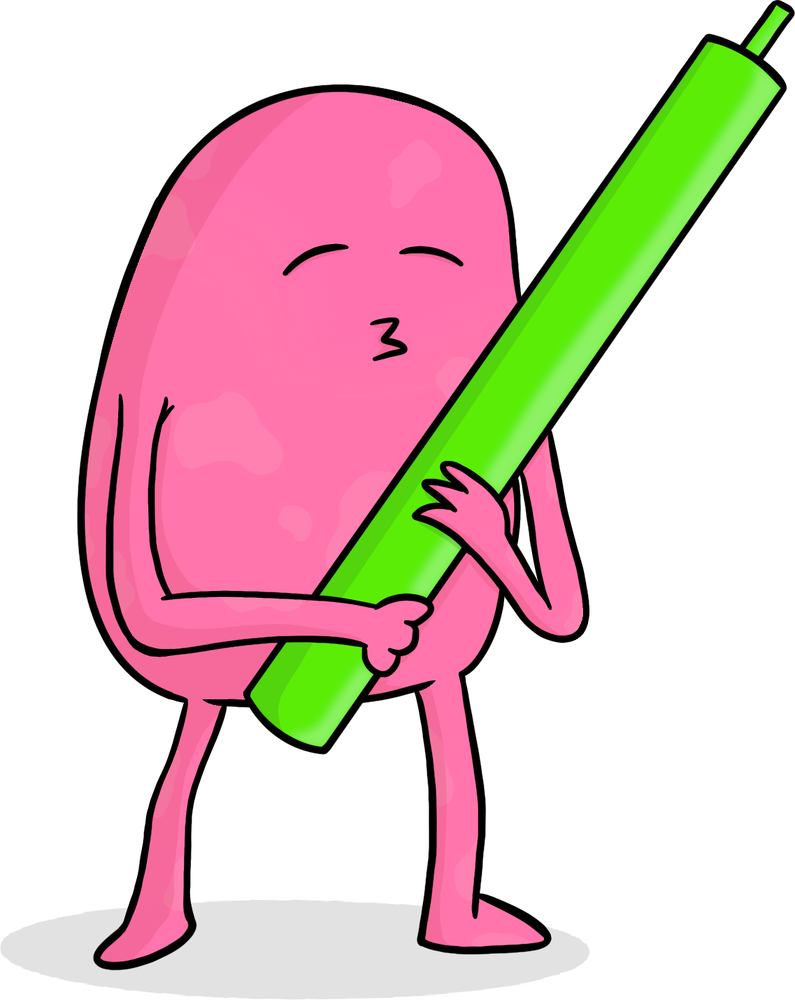 OVEROK with green candle